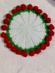 Crochet Rose Flower Blanket Bouquet