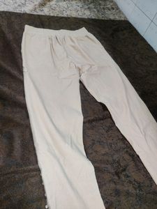 Beige Colour Pant For Women