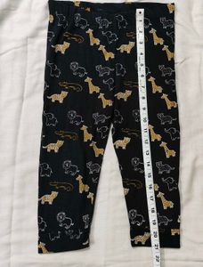 Girls Animal Print Leggings