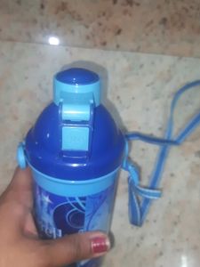 Unused Cinderella Water Bottle Blue