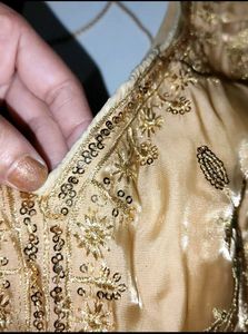 Gold Embellished Blouse