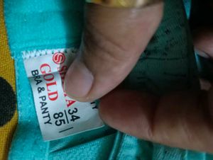 Turquoise Bra (34 Size) Set Of 3