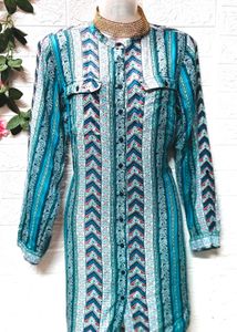 Size M/L 🎁Buy 2 Get 1 Free 🎁PrintedShirt Dress