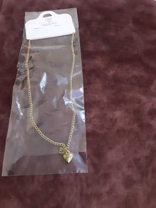 New Gold Heart Chain Necklace