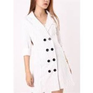 Siti Select Striped Blazer Dress