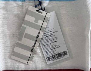 ITH White &amp;YellowStriped Polo Shirt - New with Tag