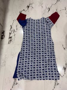 Xl cotton Colorblock Kurta