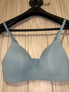 Enamor Cyan Color T-Shirt Padded Bra Size 30B