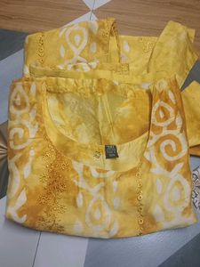 Yellow Kurta