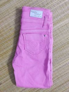 Pink Girls Jeans