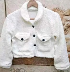 Cozy White Sherpa Jacket