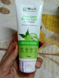 3 Piece Aloe Vera Neem Tulsi Face Wash