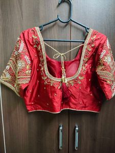 New Bridal Heavy Maggam Blouse