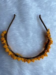 Crochet Sunflower Hairband