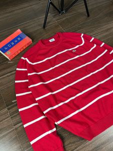 Lacoste Striped Sweater