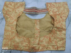 pretty shimmry blouse.