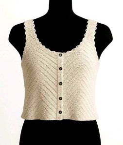 Vintage Crochet Tank Top