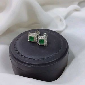 Original Silver Stud AD green And White