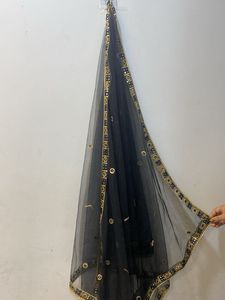 Black Anarkali With Dupatta