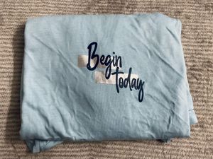 Light Blue Graphic Tee