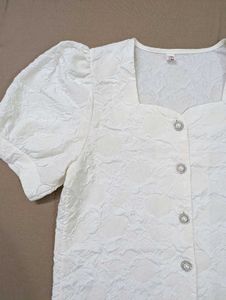 Korean Buttoned Top