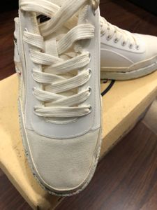 Thaely Stylish White Sneakers