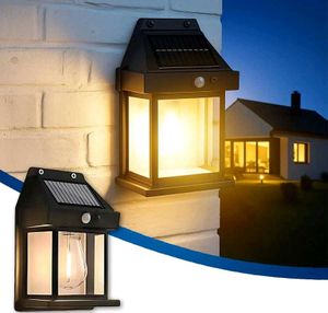 Solar Powered Outdoor Wall Light