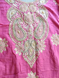 Pink Embroidered Salwar Kameez