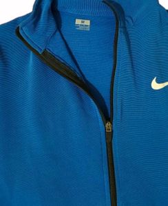 Nike Blue Full Zip Turtle Jacket