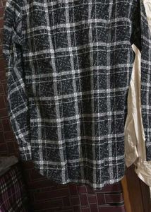 Black & White Plaid Flannel