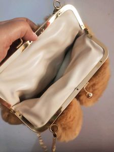 Plush Clutch, Sling Bag