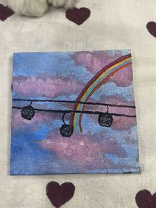 Original Street Lamp Painting