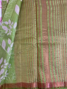 New Green Color Art Silk Saree