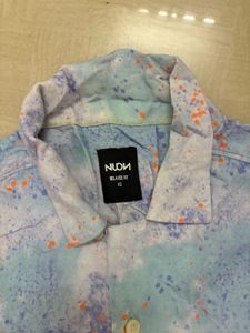 Blue Patterned Shirt