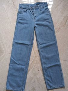Blue Straight Fit Jeans