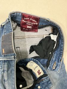 Men’s Washed Blue Jeans
