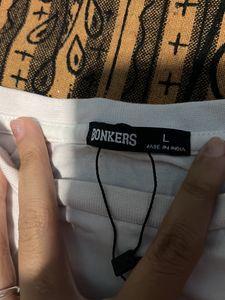 Bonkers Corner Baby Tee🤍