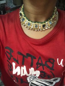 Necklace Set With Maang Tika