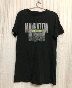 Kiabi Black Short Sleeve T Shirt