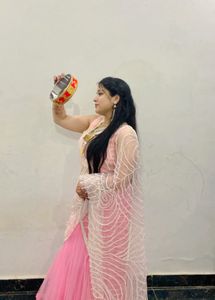 Beautiful Lehnga With Beats Dupatta And Blouse