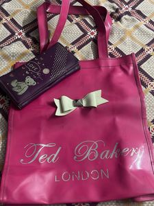 combo of tote bag and hand purse