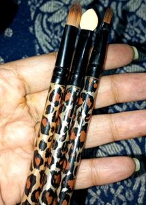 Foundation, Eyeshadow,and Lipstick Brush