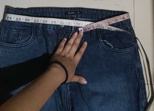 Dark Blue Denim Jeans