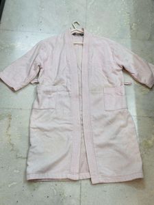 Pink BathRobe With A Free Gift