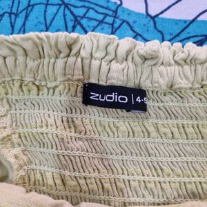 Cute Romper with Bow (lime green)