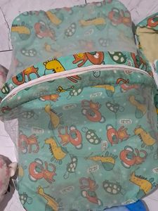 Baby Pillow &amp; Lounger Set Combo Of 3