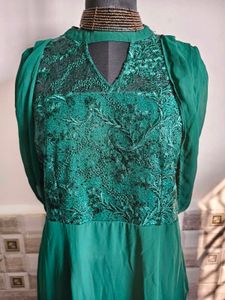 🎄Buy 2, Get 1 Free🎁XL/XXL Green Gown