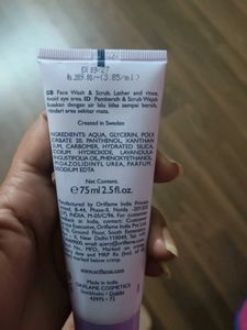 Calming Face Wash And Scrub