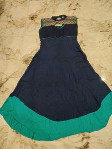 Ethnic Kurta and Skirt Set