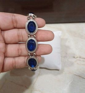 Blue Gemstone Bracelet